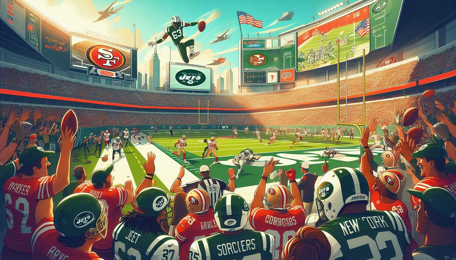 Jets vs. 49ers Showdown: A Thrilling Clash Under the Lights